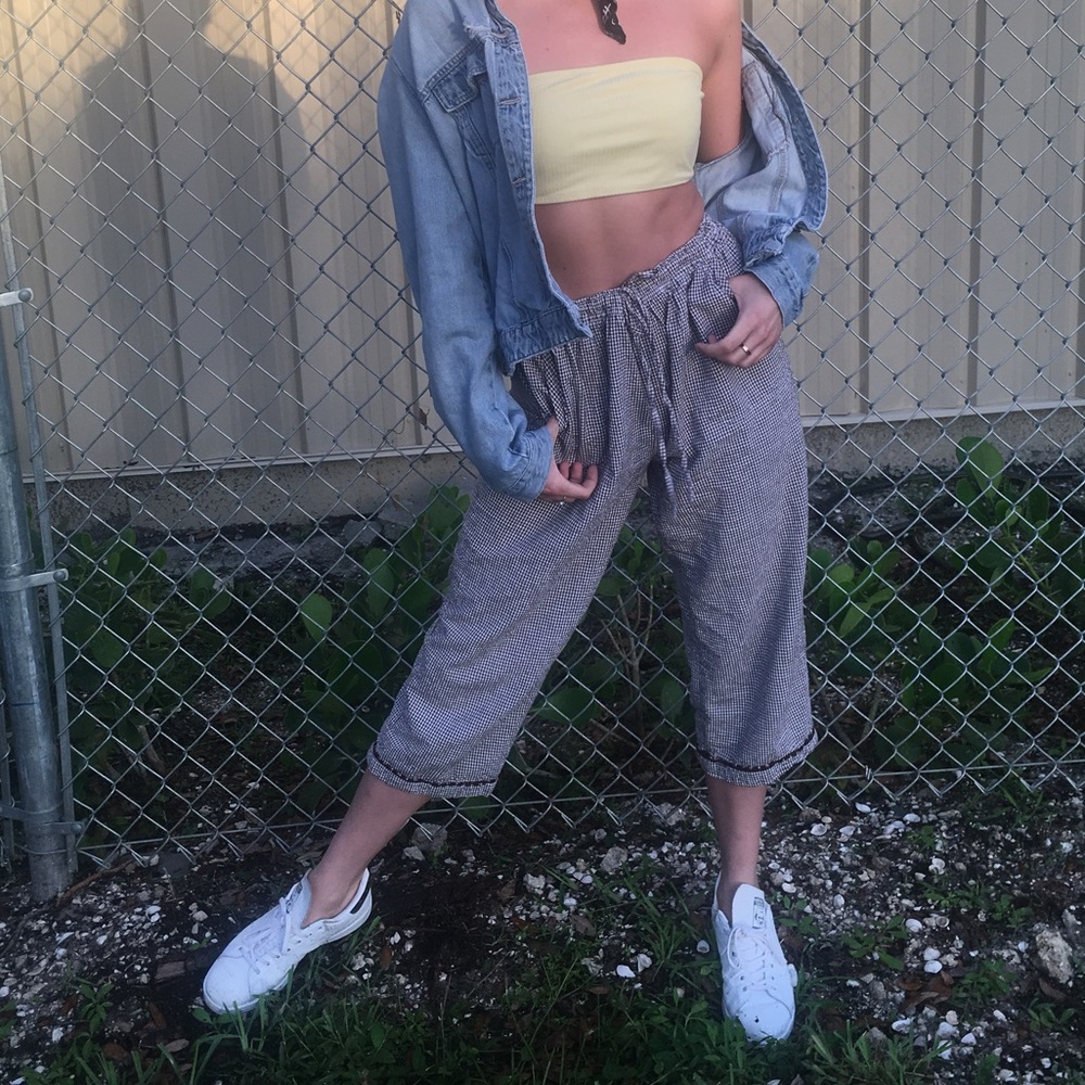 cute crepe crop pants :)